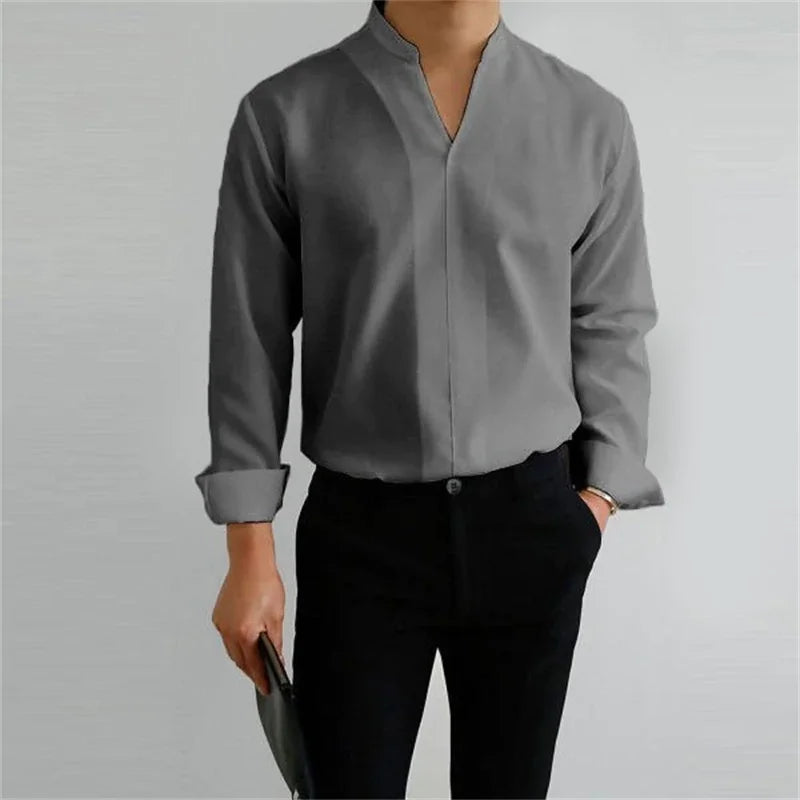 Lightweight Breathable Classic Fit Men's Summer Shirt