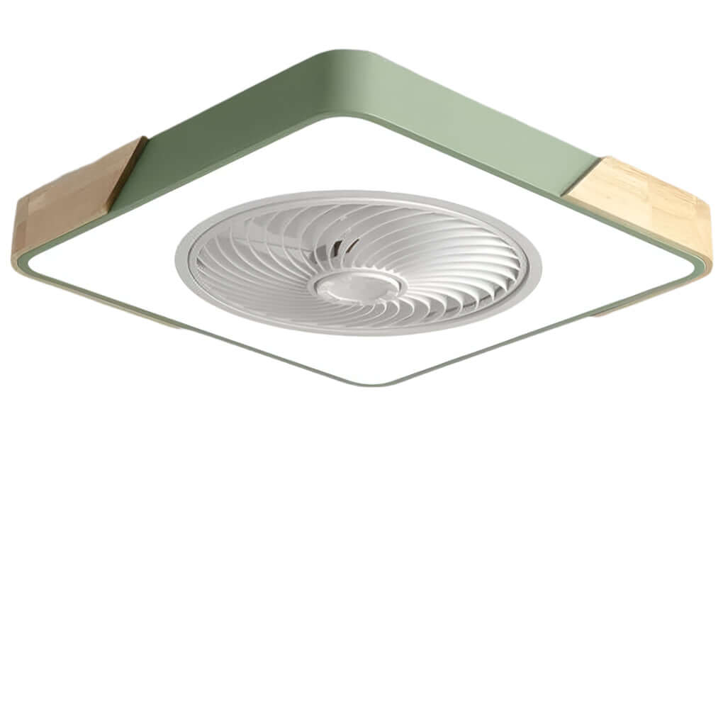 Sleek Silent Ceiling Fan with LED and Remote Control