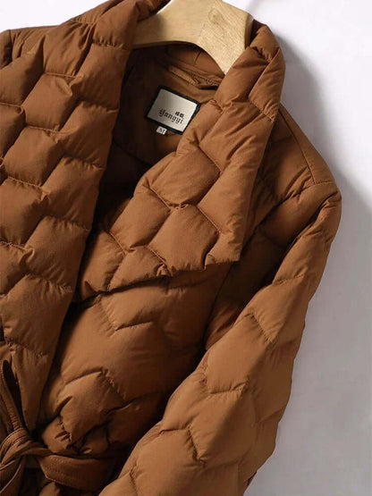 Warm Waterproof Puffer Coat for Women