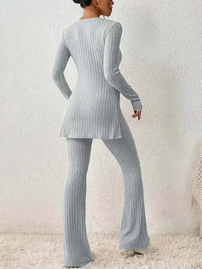 Women's Soft Chunky Knit Outfit Set