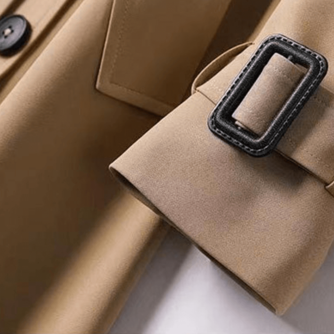 Timeless Double Breasted Ladies Trench Coat