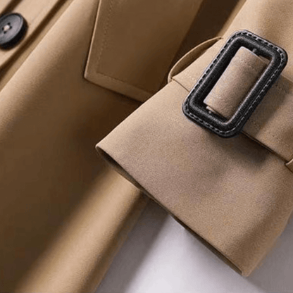Timeless Double Breasted Ladies Trench Coat