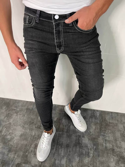 Comfortable Skinny Fit Denim Jeans