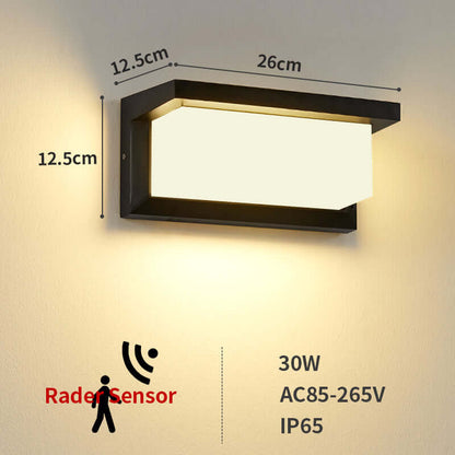 Automatic LED Security Wall Lamp Indoor/Outdoor