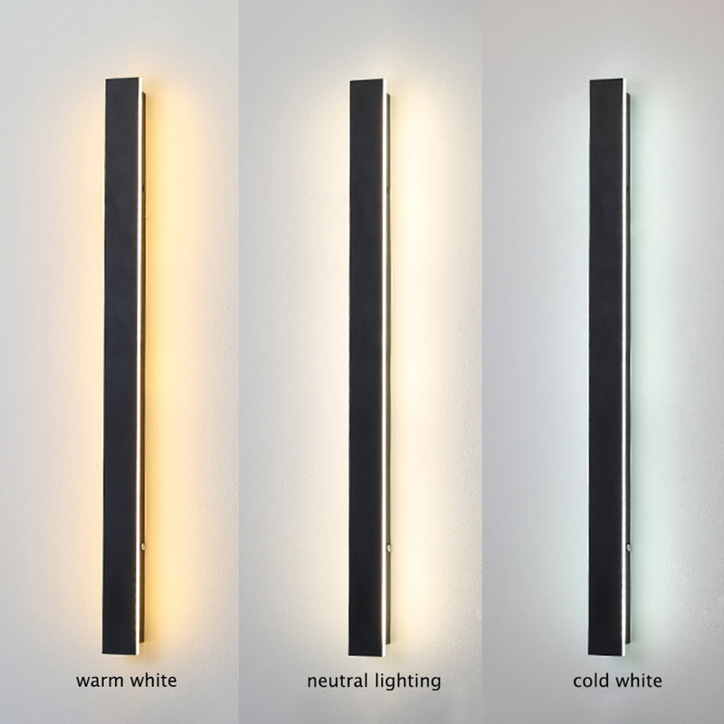 Weatherproof Outdoor LED Wall Lamp – Slim Modern Style