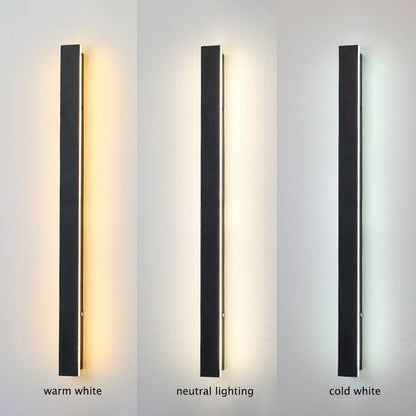 Weatherproof Outdoor LED Wall Lamp – Slim Modern Style