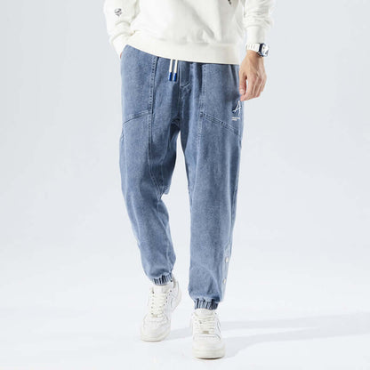 Comfortable Jeans Style Loose Fit Pants - Luxivelle