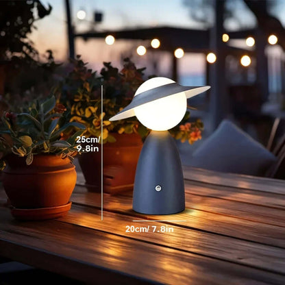 Smart LED Desk Lamp with USB Charger