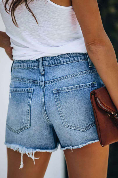 Trendy Distressed Skinny Women's Jeans