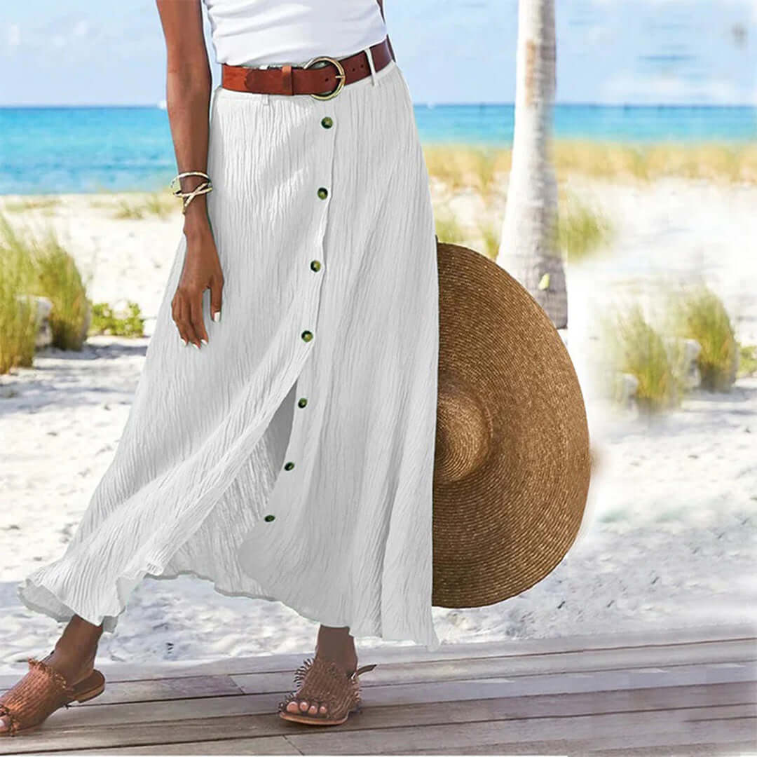 Flowy Long Summer Skirt