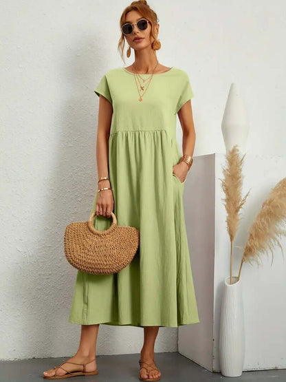 Women's Sunny Strapless Dress with Purse