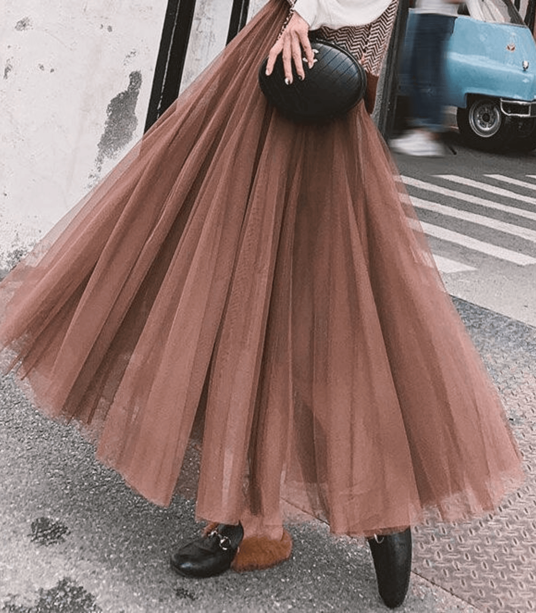 Ladies Long Maxi Flowy Skirt - Luxivelle