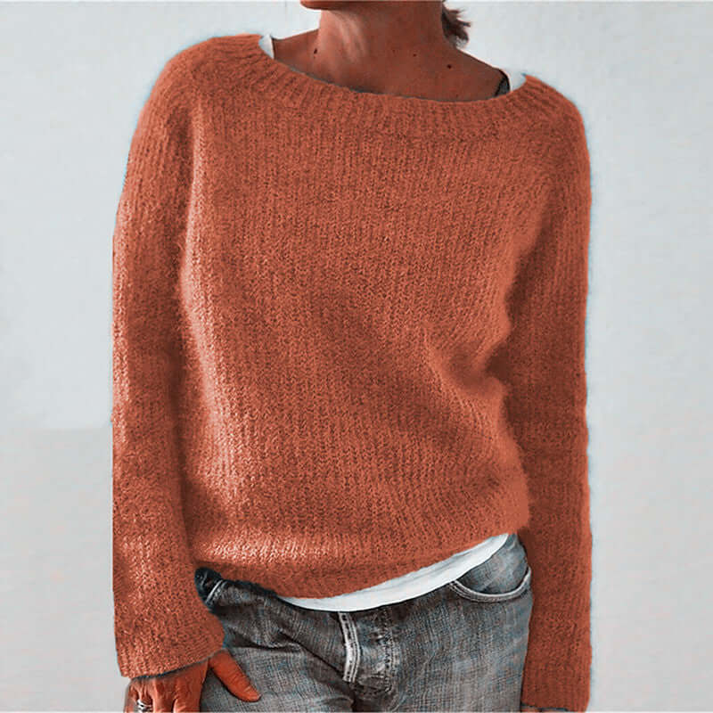 Comfortable Women's Casual Knit Sweater