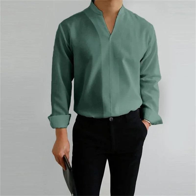 Lightweight Breathable Classic Fit Men's Summer Shirt