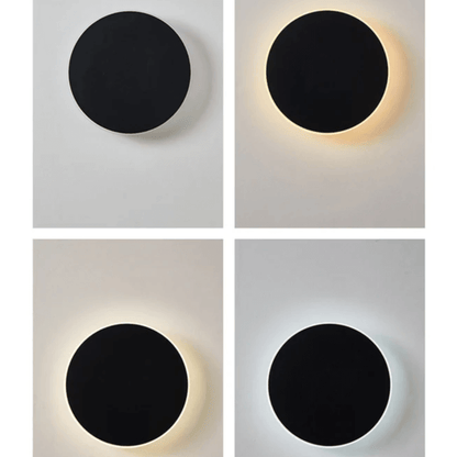 Circular Stainless Steel Outside Security Lamp