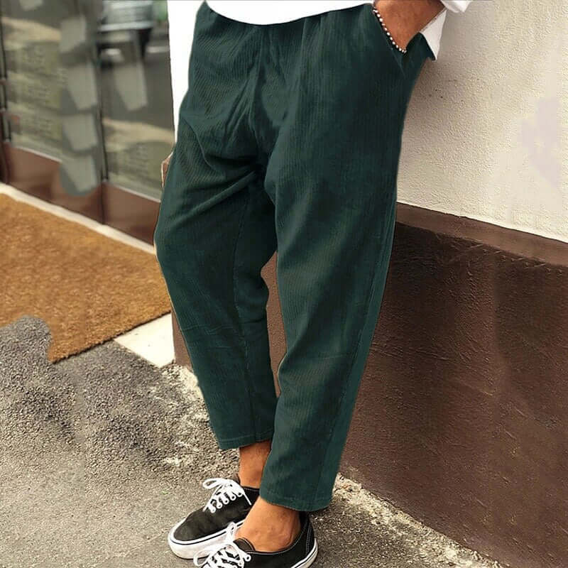 Men's Slim Fit Cotton Chino Pants