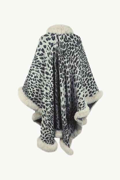 Animal Print Shawl Wrap