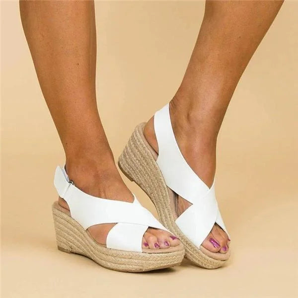 Isadora Women's Sandals – Orthopedic Comfort with Wedge Heel-6