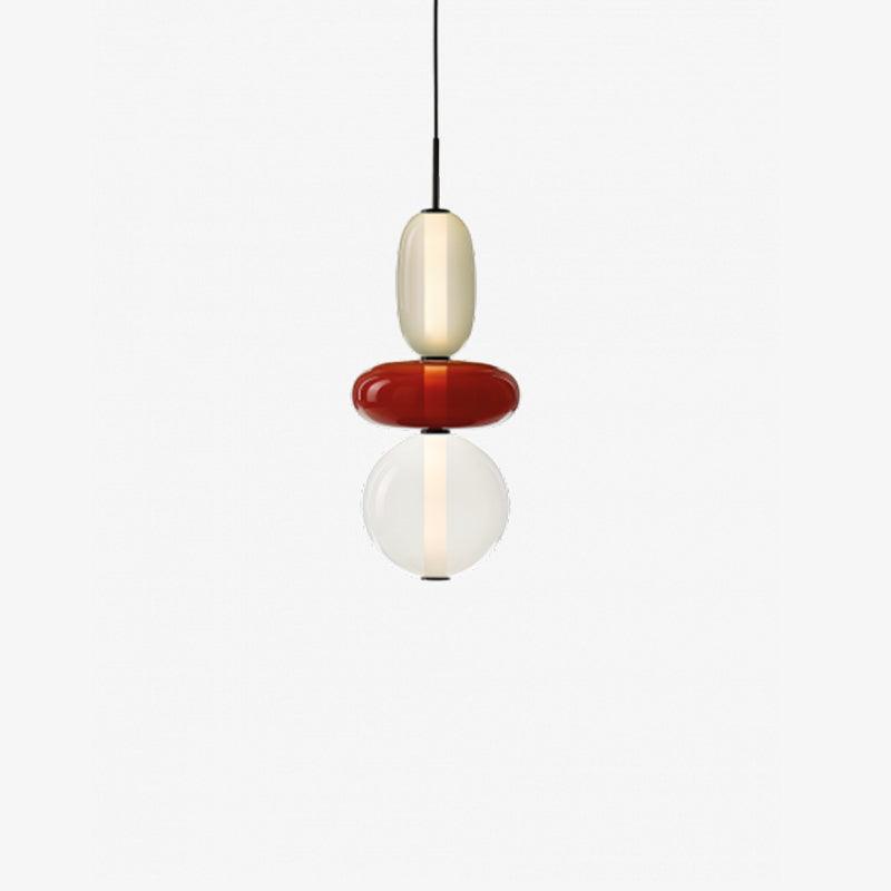 Vibrant Glass Drop Ceiling Light