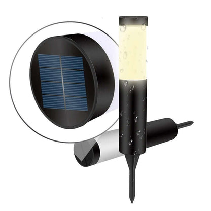 Bright Outdoor Solar Powered LED Lamp