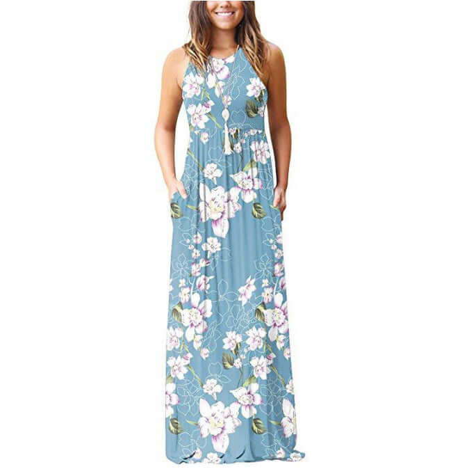 Pretty Summer Midi Dress - Lightweight & Chic - Luxivelle