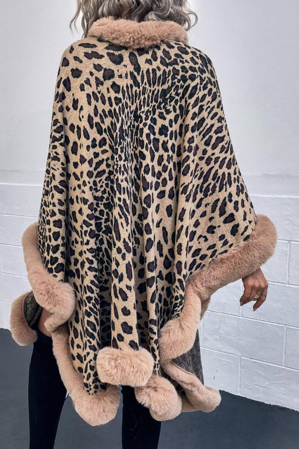 Animal Print Shawl Wrap