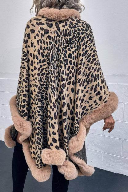 Animal Print Shawl Wrap