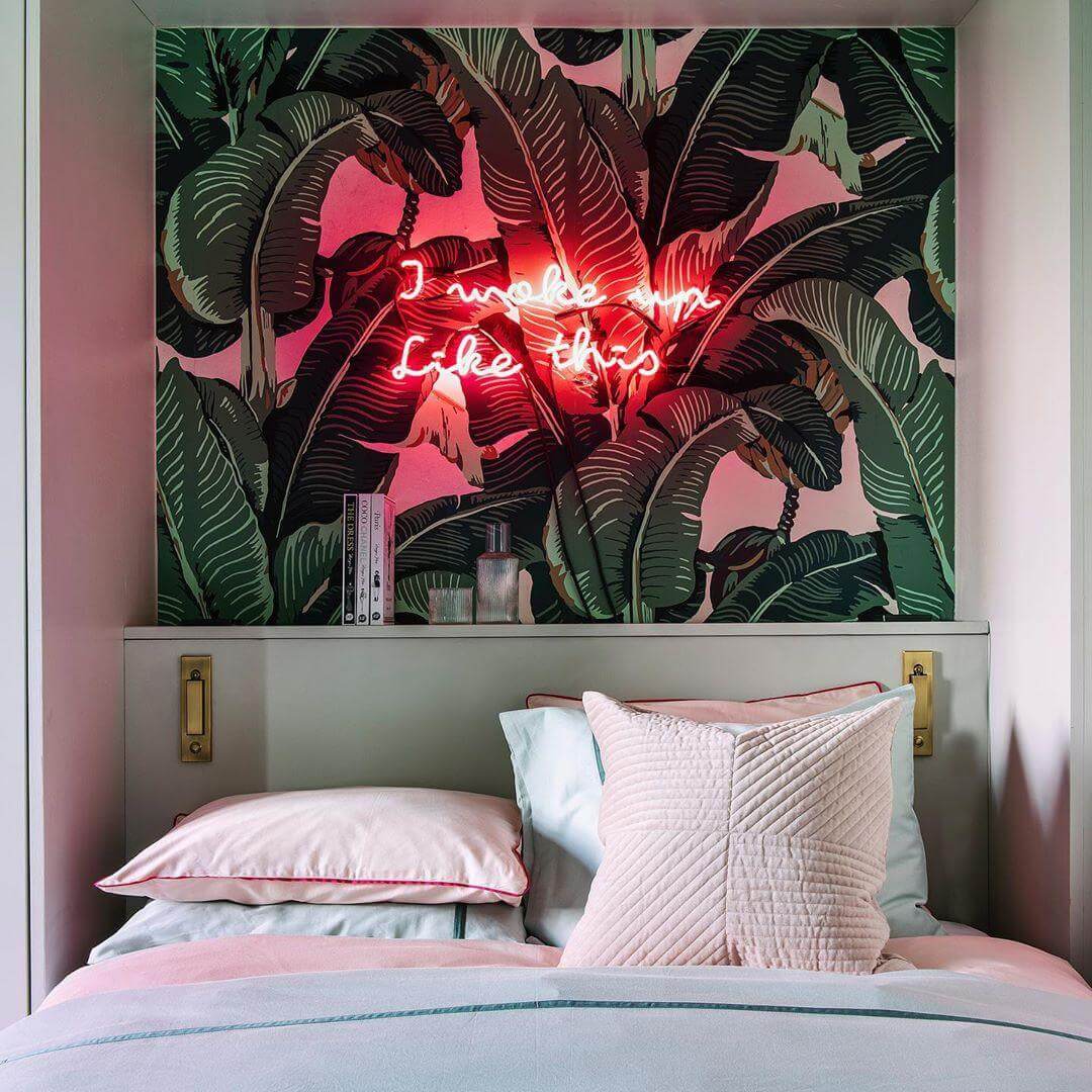 Contemporary Recessed Bedroom Wall Lamp