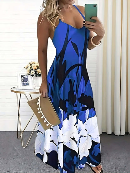 Pretty Summer Sundress with Thin Straps