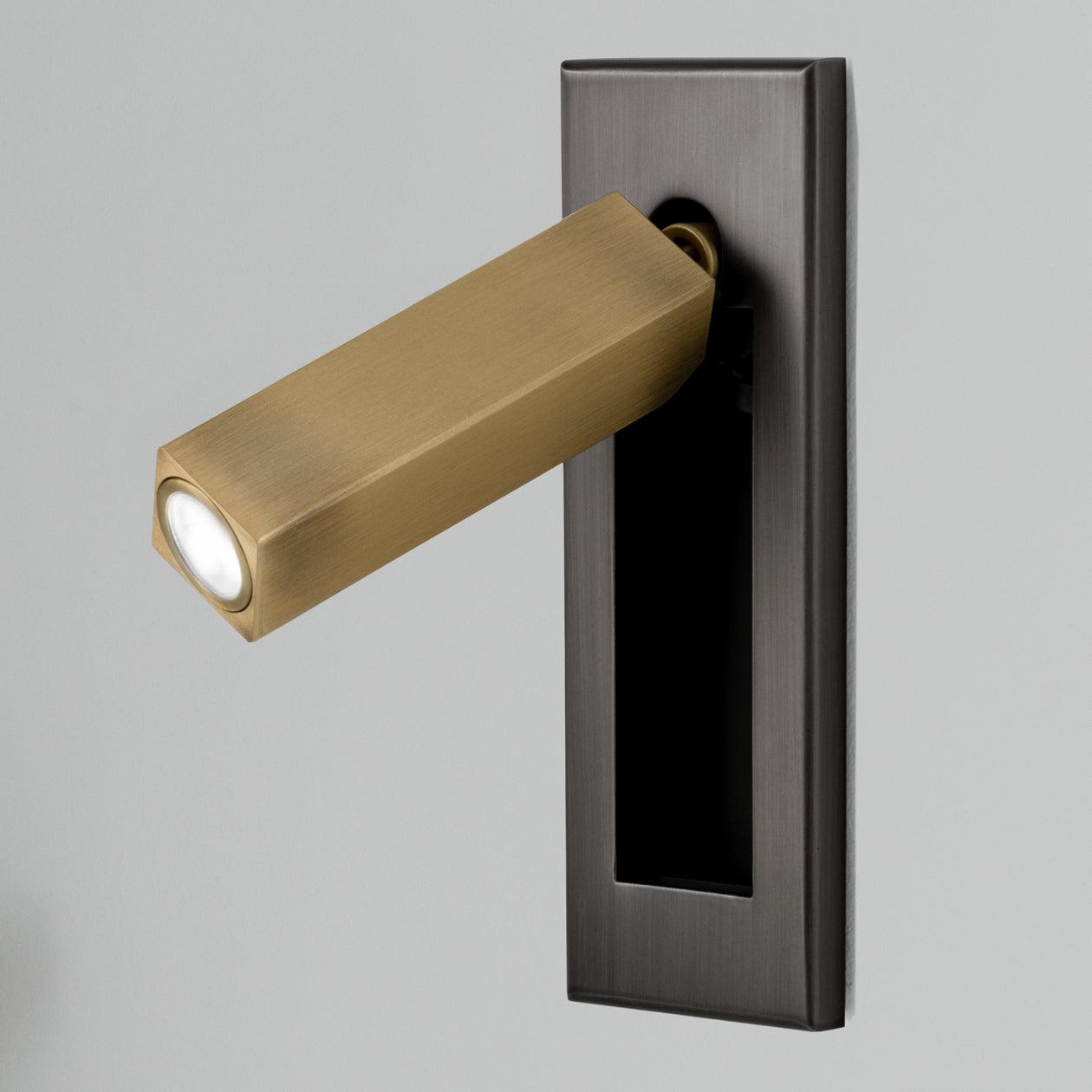 Contemporary Recessed Bedroom Wall Lamp