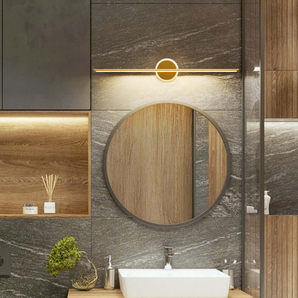 Contemporary LED Sconce Light, Round or Square Shape - Luxivelle