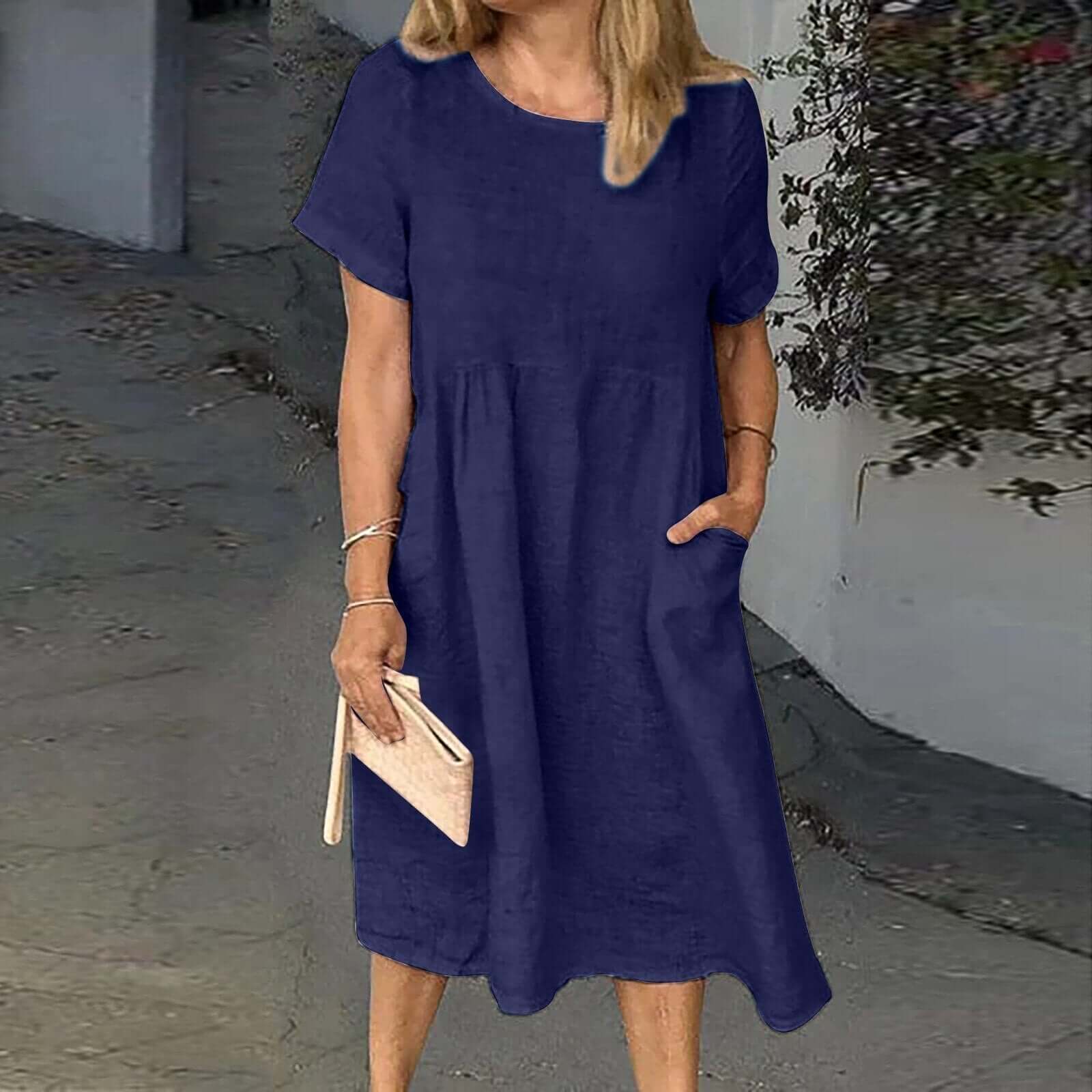 Comfortable Flowy Maxi Dress - Luxivelle