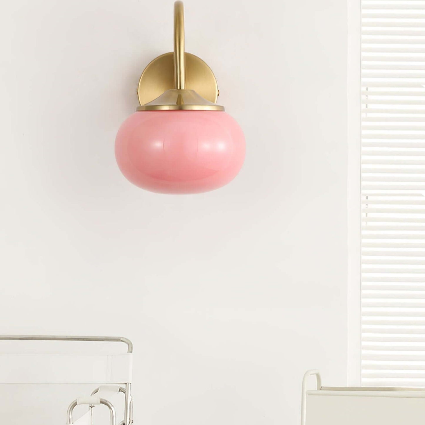 Stylish Metal Wall Lamp - 23cm