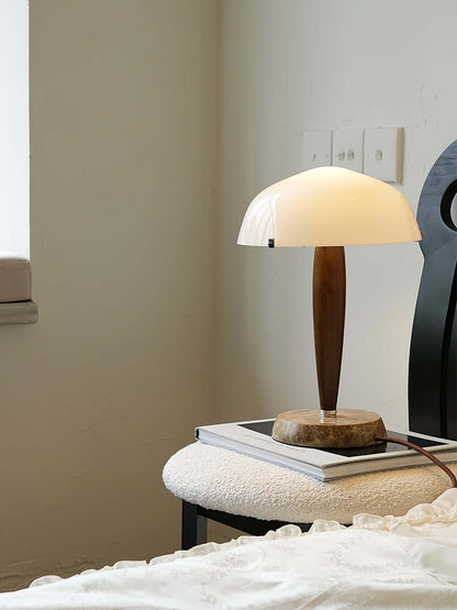 Stylish Wooden Desk Table Lamp