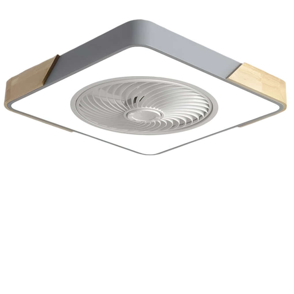 Sleek Silent Ceiling Fan with LED and Remote Control