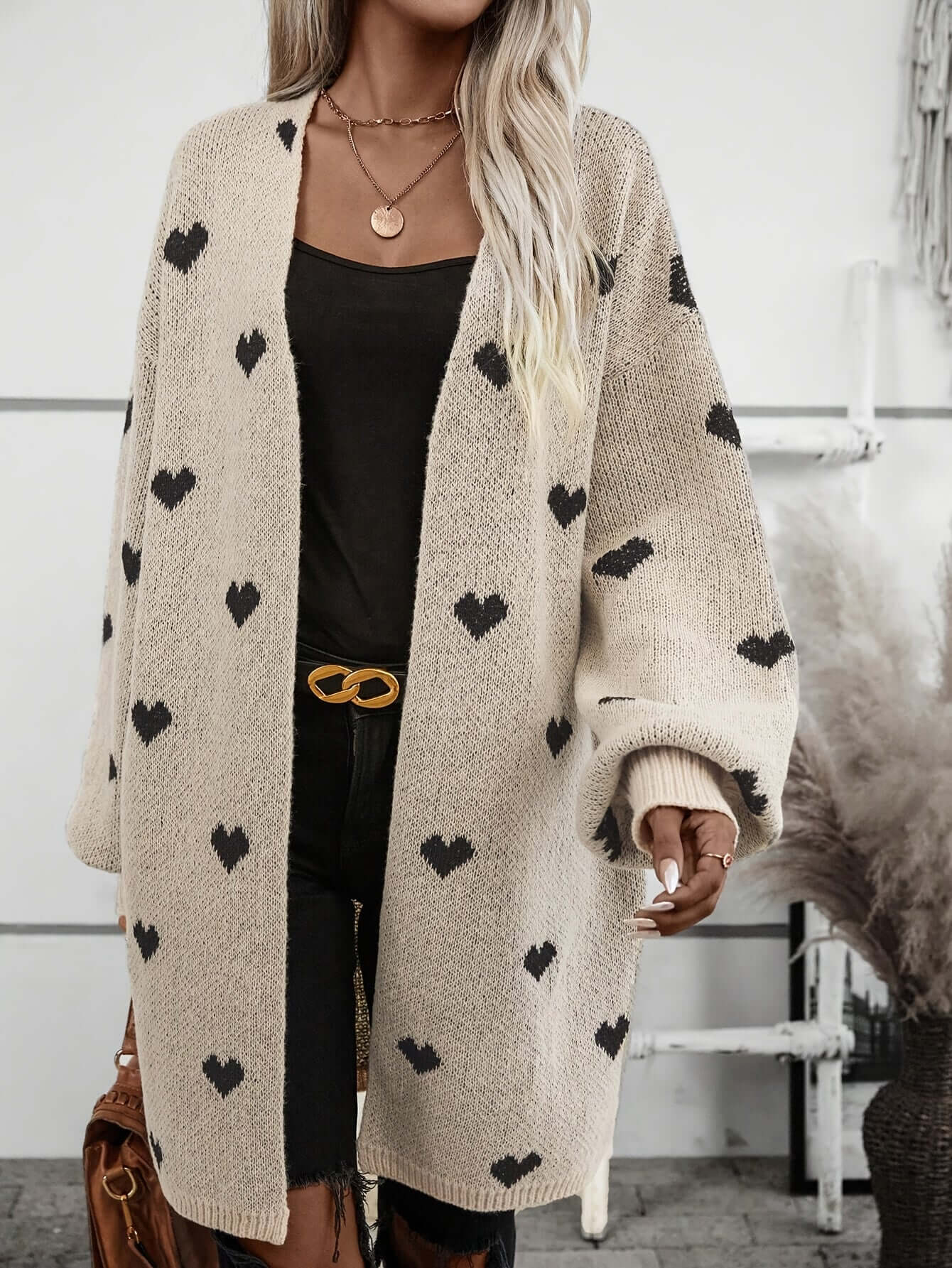 Cozy Cable Knit Cardigan Sweater
