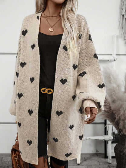 Cozy Cable Knit Cardigan Sweater