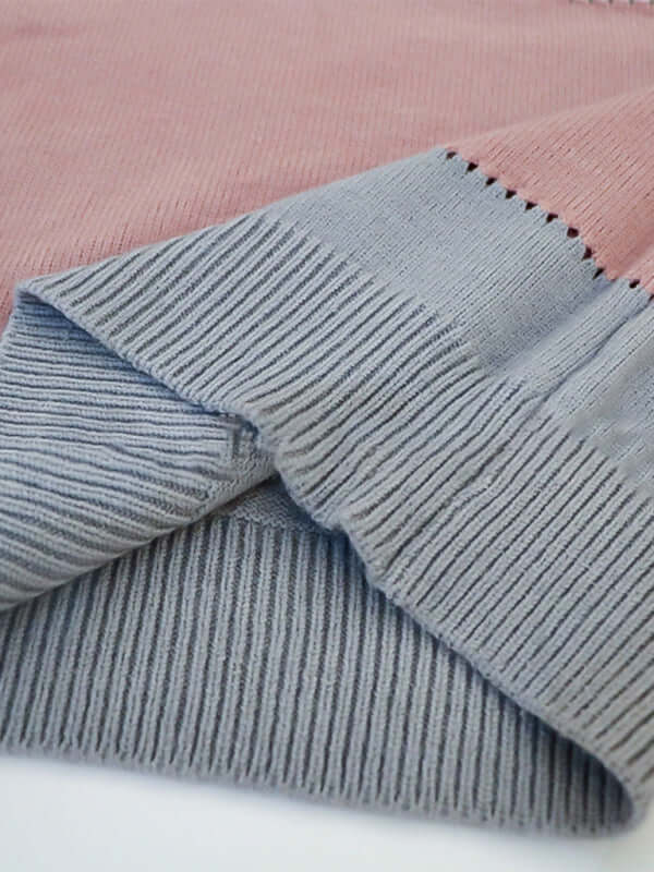 Ladies' Spotted Knit Sweater