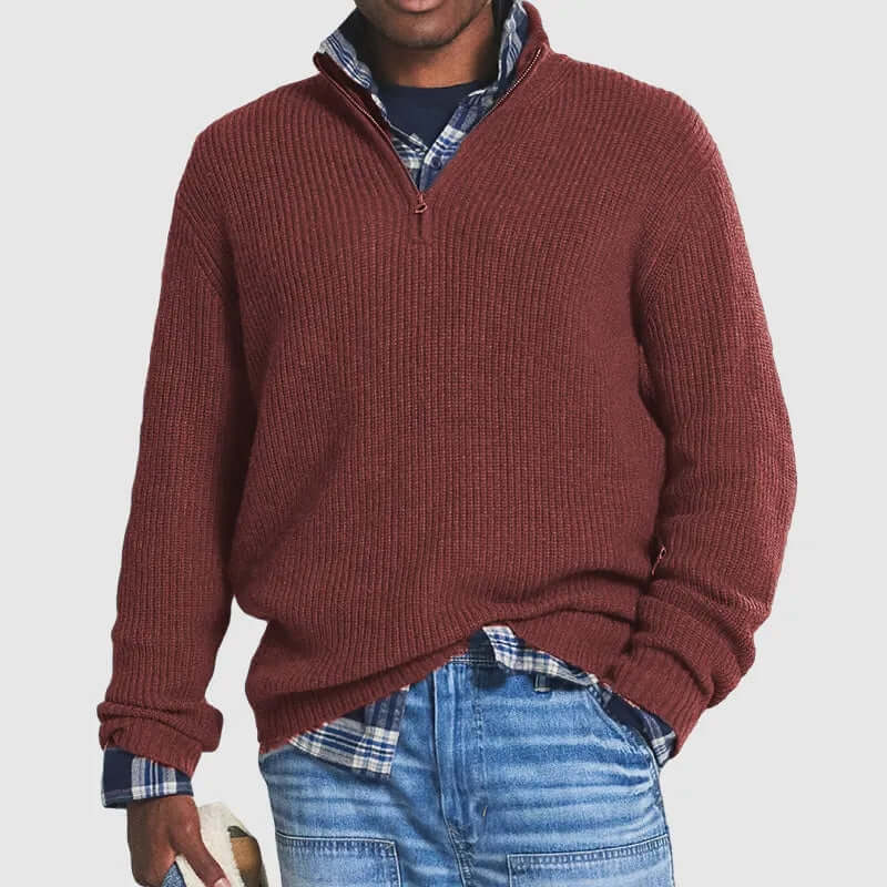 Comfortable Crew Neck Sweater