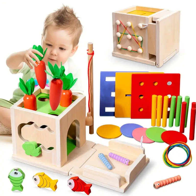 Fun Learning Cube Toy for Kids Development - Luxivelle