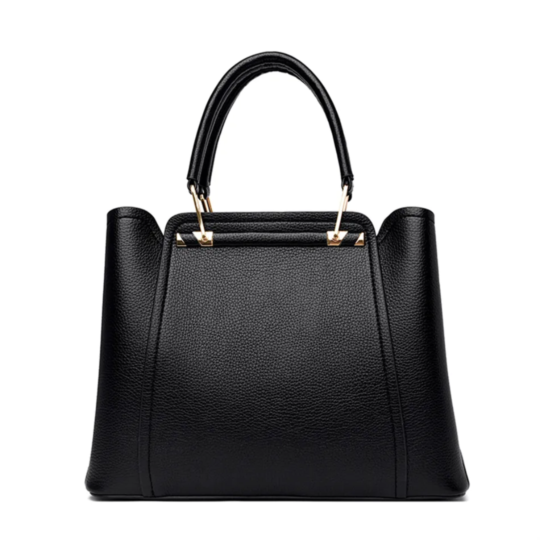 Premium Women's Shoulder Bag - Chic Faux Leather Tote