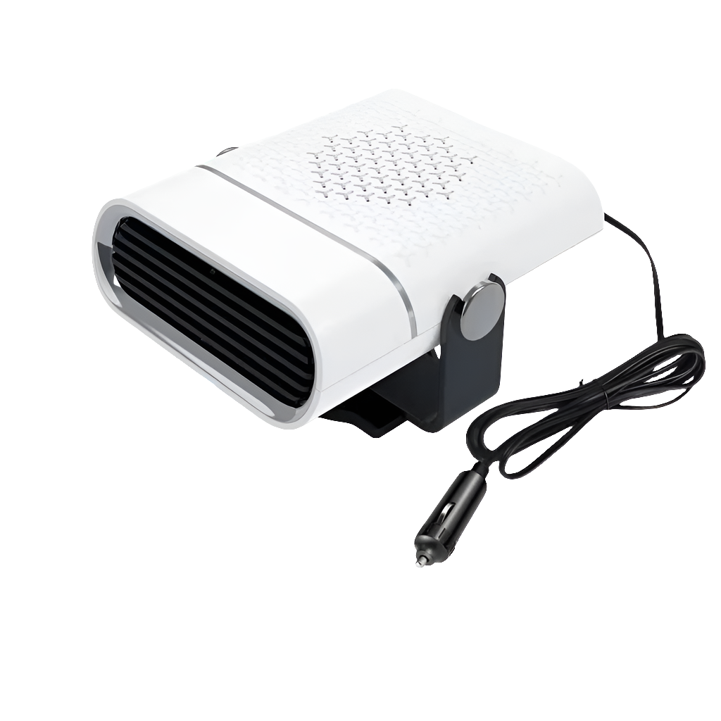 Portable 4-in-1 Auto Fan Heater with 360 Rotation