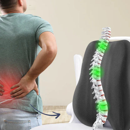Ergonomic Back Support Pillow for Office and Home Use