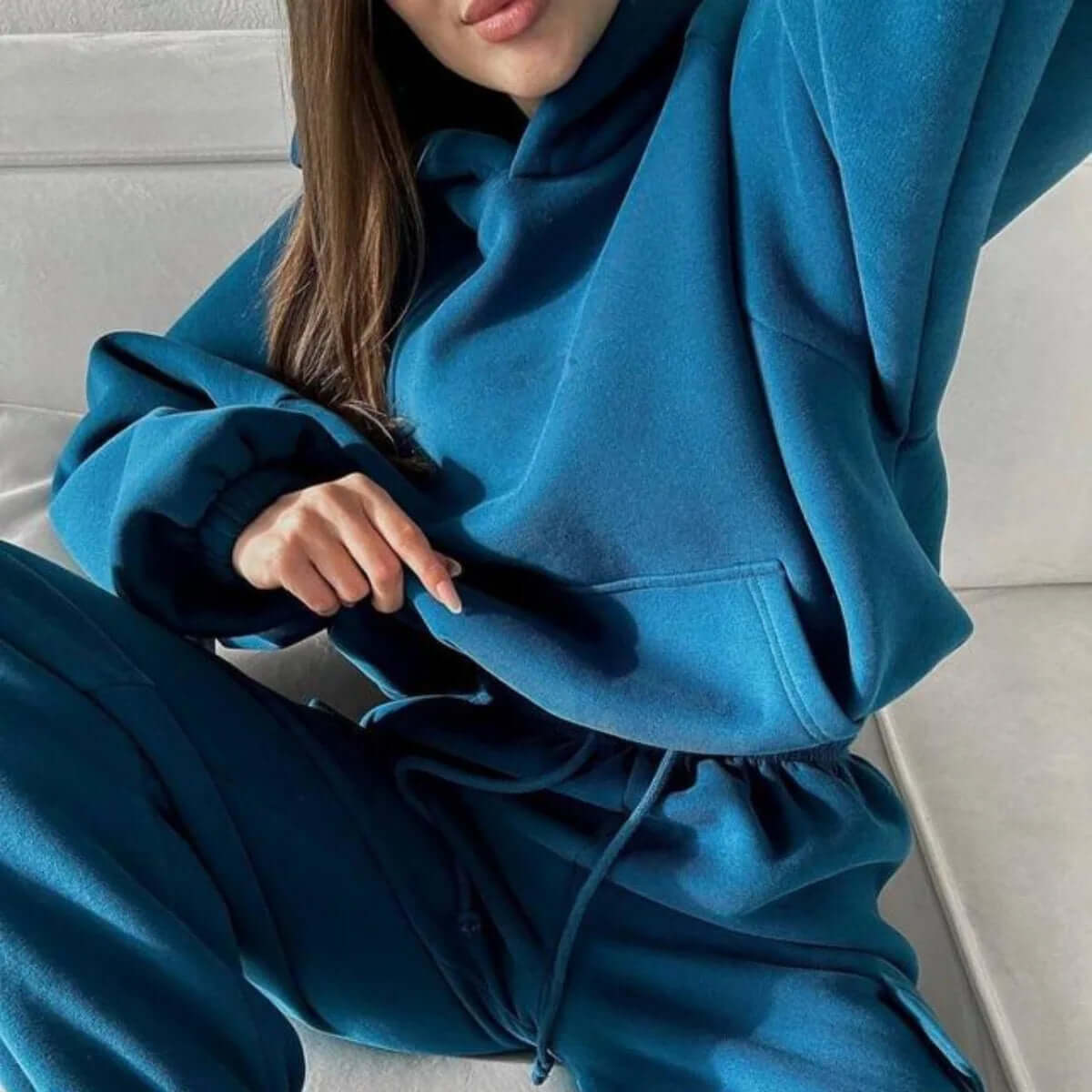 Comfy Women's Hoodie and Sweatpants Set