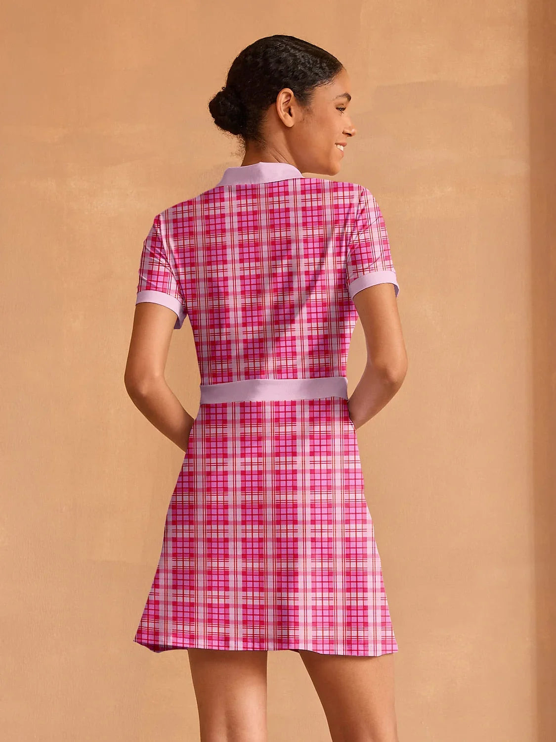 Casual Fit Knee Length Short Sleeve Dress