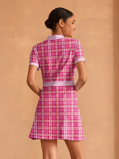 Casual Fit Knee Length Short Sleeve Dress