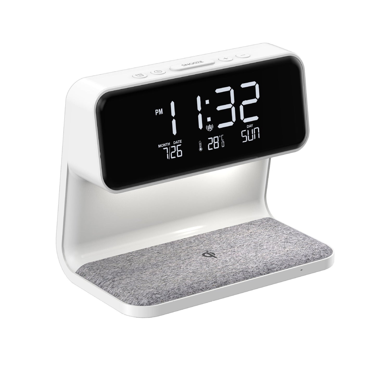 Smart LED Bedside Table Lamp with USB Charger
