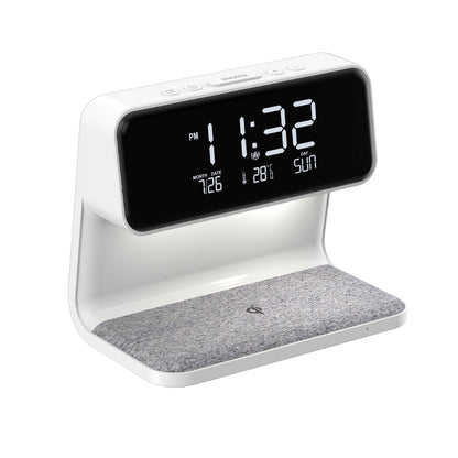 Smart LED Bedside Table Lamp with USB Charger
