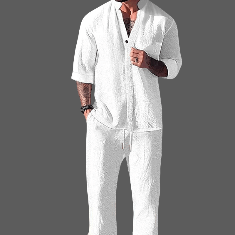 Comfortable Casual Men's Lounge Pants Set - Luxivelle