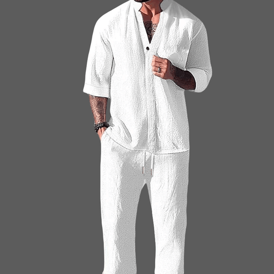 Comfortable Casual Men's Lounge Pants Set - Luxivelle